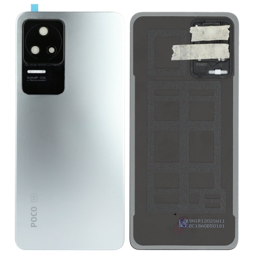 Xiaomi Poco F4 5G Backcover Akkudeckel moonlight silver silber 4051805804313