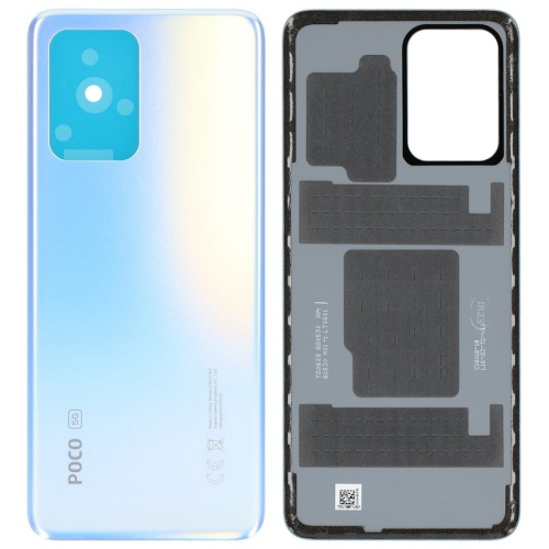 Batteriedeckel Rückseite Akkudeckel blue/blau für POCO X4 GT 5G (22041216G)
