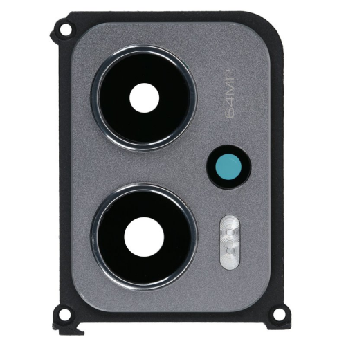 Haupt Kamera Linse + Lünette black/schwarz für POCO X4 GT 5G (22041216G)