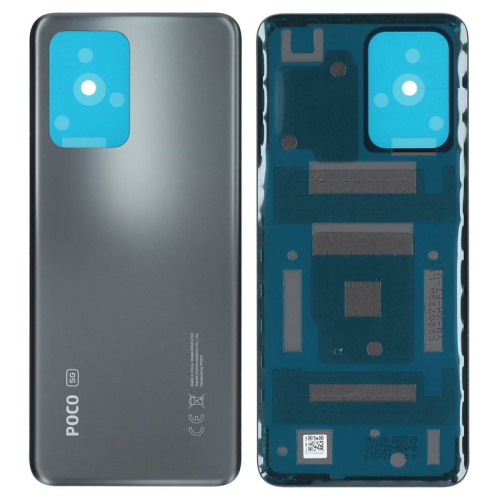 Batteriedeckel Rückseite Akkudeckel black/schwarz 55050002APK1 für POCO X4 GT 5G (22041216G)