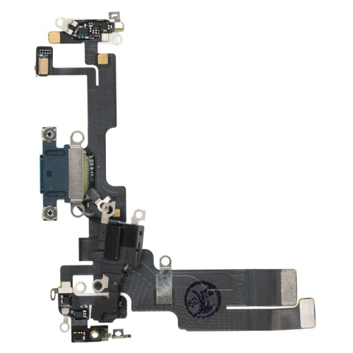Ladeanschluss Flexkabel Flachband A2882 blue/blau für Apple iPhone 14 (A2883 A2884 A2881 A2649 A2882)