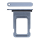SIM-Karten Halter A2882 A2886 Plus blue/blau 923-08218 für Apple iPhone 14 (A2883 A2884 A2881 A2649 A2882)