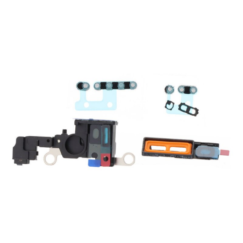 Lautsprecher Staubschutz Gitter black/schwarz für Apple iPhone 14 (A2883,A2884,A2881,A2649,A2882)