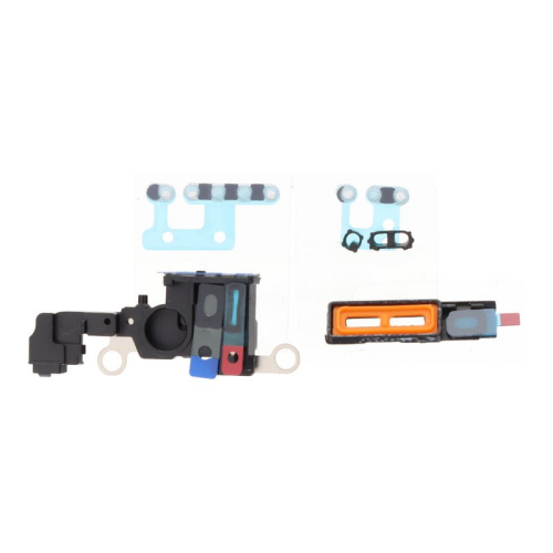 Lautsprecher Staubschutz Gitter white/weiß für Apple iPhone 14 (A2883,A2884,A2881,A2649,A2882)