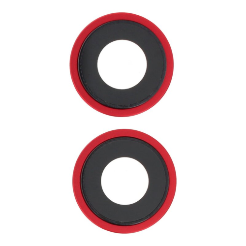 Kamera Linsen 2er Set red/rot passend für iPhone 14 Plus