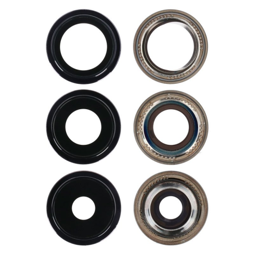 Haupt Kamera Linse + Lünette 6pcs deep purple für Apple iPhone 14 Pro (A2650, A2892, A2891, A2889, A2890)