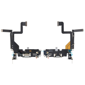 Ladeanschluss + Flexkabel starlight für Apple iPhone...