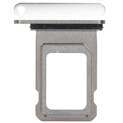 SIM-Karten Halter silver/silber 923-08355 für Apple iPhone 14 Pro (A2650, A2892, A2891, A2889, A2890)