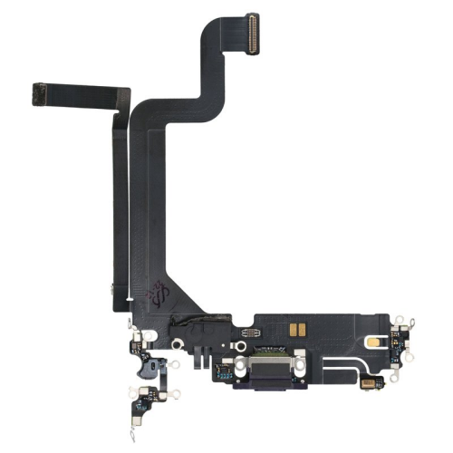 Ladebuchse + Flex Kabel deep purple/violett passend für iPhone 14 Pro Max
