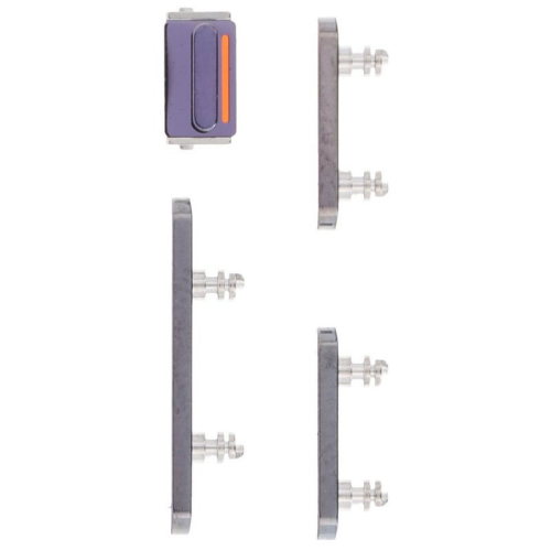 Seitentasten Set deep purple für Apple iPhone 14 Pro (A2650, A2892, A2891, A2889, A2890)