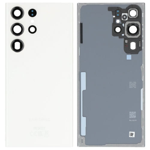 Batteriedeckel Rückseite Akkudeckel cream GH82-30400B für Samsung Galaxy S23 Ultra (SM-S918B)
