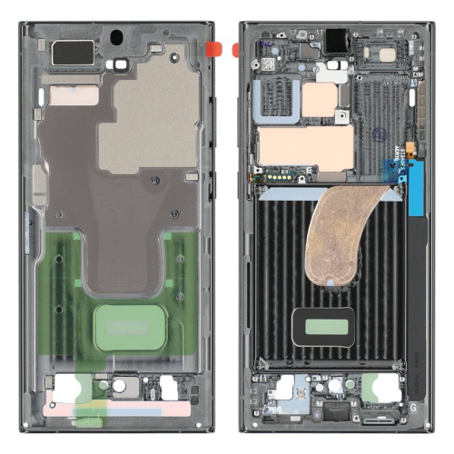 Display Modul Rahmen green/grün GH96-15833C für Samsung Galaxy S23 Ultra (SM-S918B)
