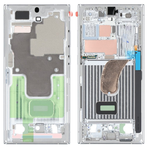 Display Modul Rahmen sky blue, lime GH96-15833G für Samsung Galaxy S23 Ultra SM-S918B