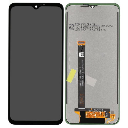 Display Modul mit Toucheinheit black/schwarz GH82-29187A für Samsung Galaxy Xcover 6 Pro SM-G736B