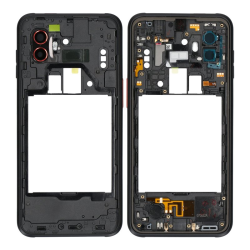 Haupt Rahmen black/schwarz GH98-47650A für Samsung Galaxy Xcover 6 Pro SM-G736B