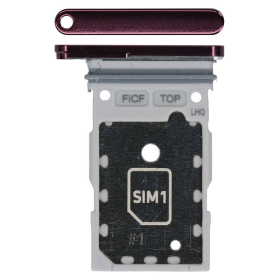 SIM-Karten Halter burgundy GH98-47758D für Samsung...