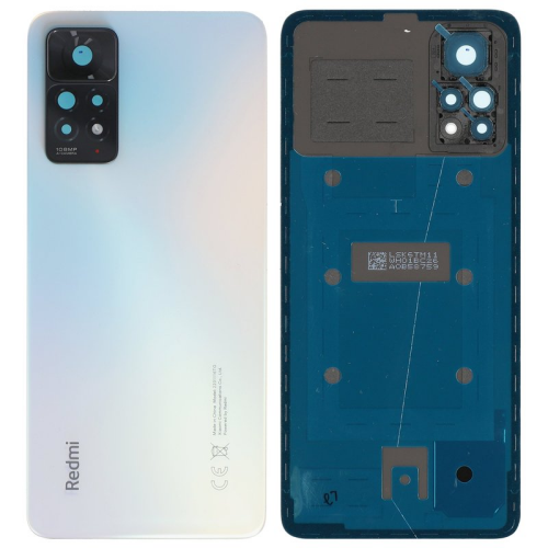 Batteriedeckel Rückseite Akkudeckel polar white/weiß 5600040K6T00 für Xiaomi Redmi Note 11 Pro (2201116TG,2201116TI)