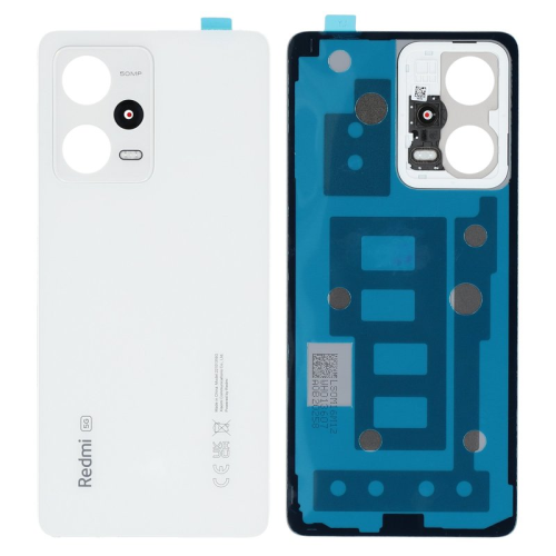 Xiaomi Redmi Note 12 Pro 5G Backcover Akkudeckel polar white/weiß 4051805844470