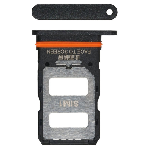 Xiaomi Redmi Note 12 Pro 5G SIM Karten Halter midnight black/schwarz 4051805817337