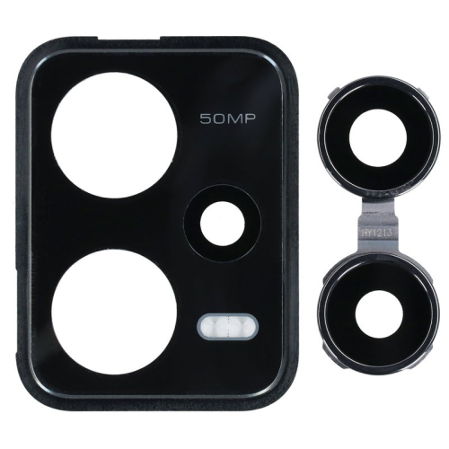 Xiaomi Redmi Note 12 Pro 5G Kamera Linsen + Rahmen midnight black/schwarz 4051805821433