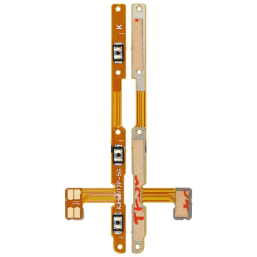 Ein/Aus Lautstärke Flexkabel Flachband für Xiaomi Redmi Note 12 Pro+ 5G (22101316UCP)