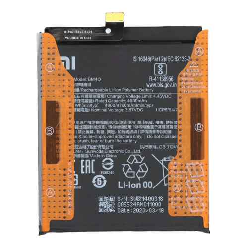 Xiaomi Poco F2 Pro Akku Batterie Li-Ion BM4Q 460200000O5Z