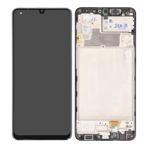 Display Modul mit Rahmen und Toucheinheit GH82-26193A für Samsung Galaxy M32 SM-M325F