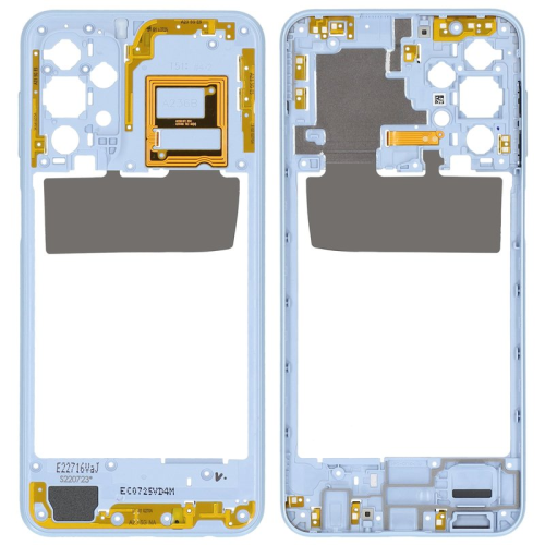 Samsung Galaxy A23 5G SM-A236B Haupt Rahmen awesome blue/blau GH98-47823C