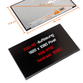 LED Display 13,3" 1920x1080 passend für AUO...