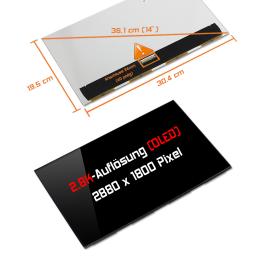 OLED Display 14,0" 2880x1800 passend für...