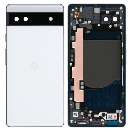 Google Pixel 6a Backcover Akkudeckel chalk/weiß G949-00250-01