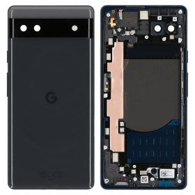 Google Pixel 6a Backcover Akkudeckel charcoal/schwarz...