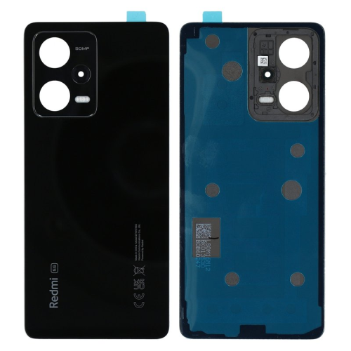 Batteriedeckel Rückseite Akkudeckel 22101316C 22101316I Redmi Note 12 Pro 5G - mitternacht black/schwarz 5600290M1600 für Xiaomi Redmi Note 12 Pro 5G (22101316C)