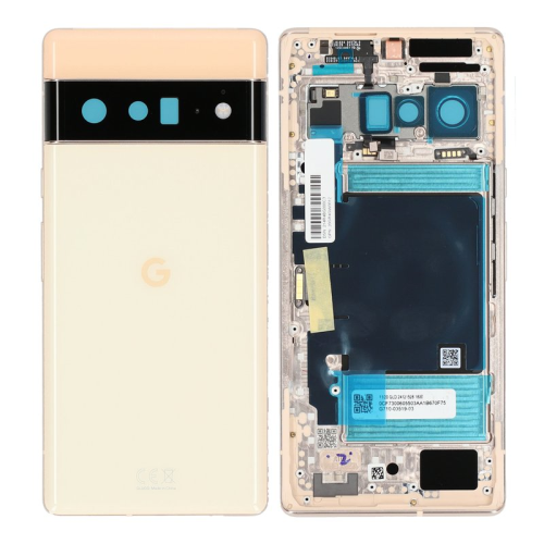 Google Pixel 6 Pro Backcover Akkudeckel sorta sunny/gelb G949-00224-01