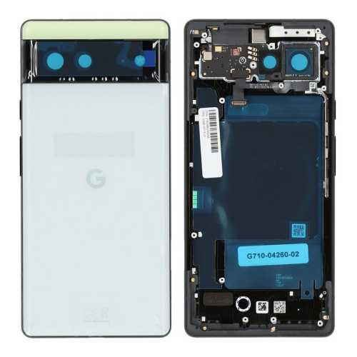 Batteriedeckel Rückseite Akkudeckel sorta seafoam G949-00179-01 für Google Pixel 6 (GB7N6)