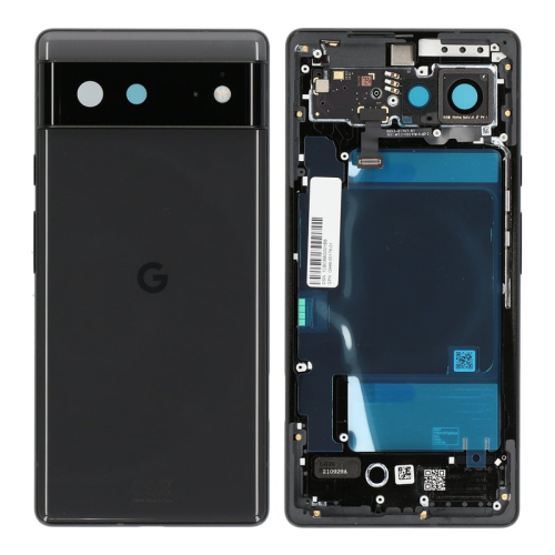 Google Pixel 6 Backcover Akkudeckel stormy black/schwarz G949-00178-01