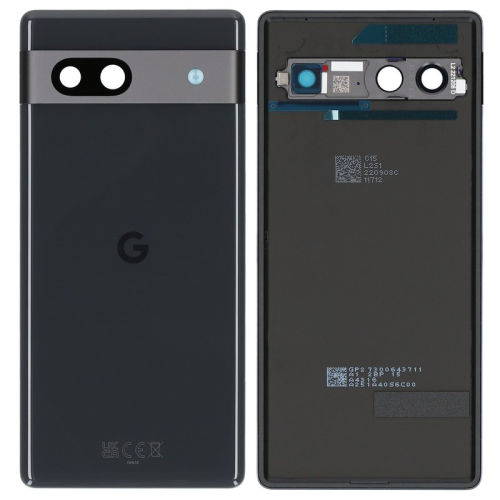Google Pixel 7a Backcover Akkudeckel charcoal/schwarz G949-00387-00