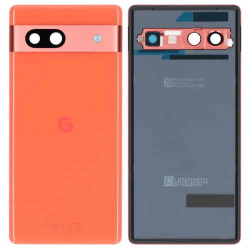 Google Pixel 7a Backcover Akkudeckel coral/koralle G949-00390-00