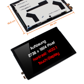 LED Display 12,3" 2736x1824 passend für LG...
