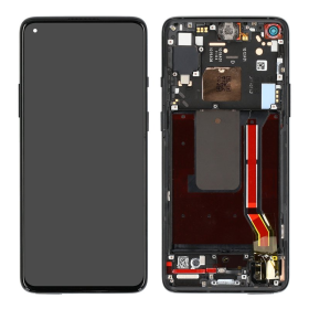 OnePlus 8T Display Modul Rahmen Touchscreen black/schwarz...