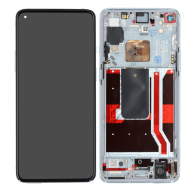 OnePlus 8T Display Modul Rahmen Touchscreen lunar...