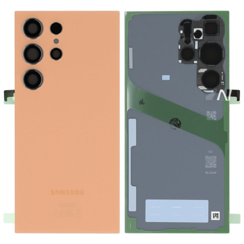 Batteriedeckel Rückseite Akkudeckel titanium orange GH82-33349G für Samsung Galaxy S24 Ultra SM-S928B