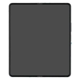Display Modul mit Rahmen und Toucheinheit grey blue/blau...