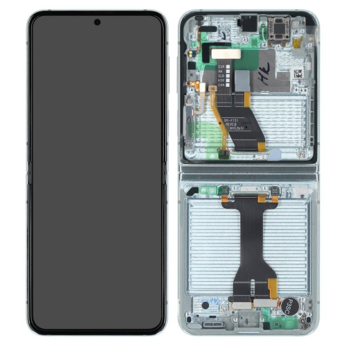 Display Modul mit Rahmen und Toucheinheit mint GH82-31828D für Samsung Galaxy Z Flip 5 SM-F731B