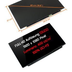 OLED Display 15,6" 1920x1080 100%sRGB passend...