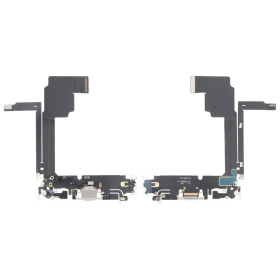 Ladebuchse + Flex Kabel white titanium/weiß passend...