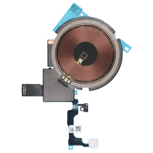 Wireless Laden Chip + Flash Light Blitz Flex Kabel passend für iPhone 15 Pro Max