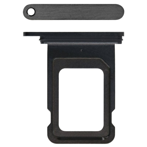 SIM Karten Halter black titanium/schwarz passend für iPhone 15 Pro Max