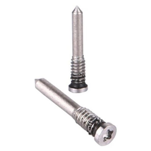 Unten Schrauben Set white/weiß titanium für Apple iPhone 15 Pro Max (A3106)