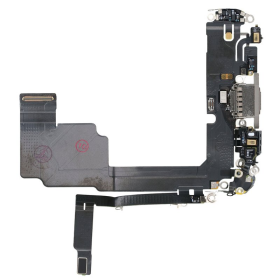 Ladeanschluss + Flexkabel natural titanium für Apple...